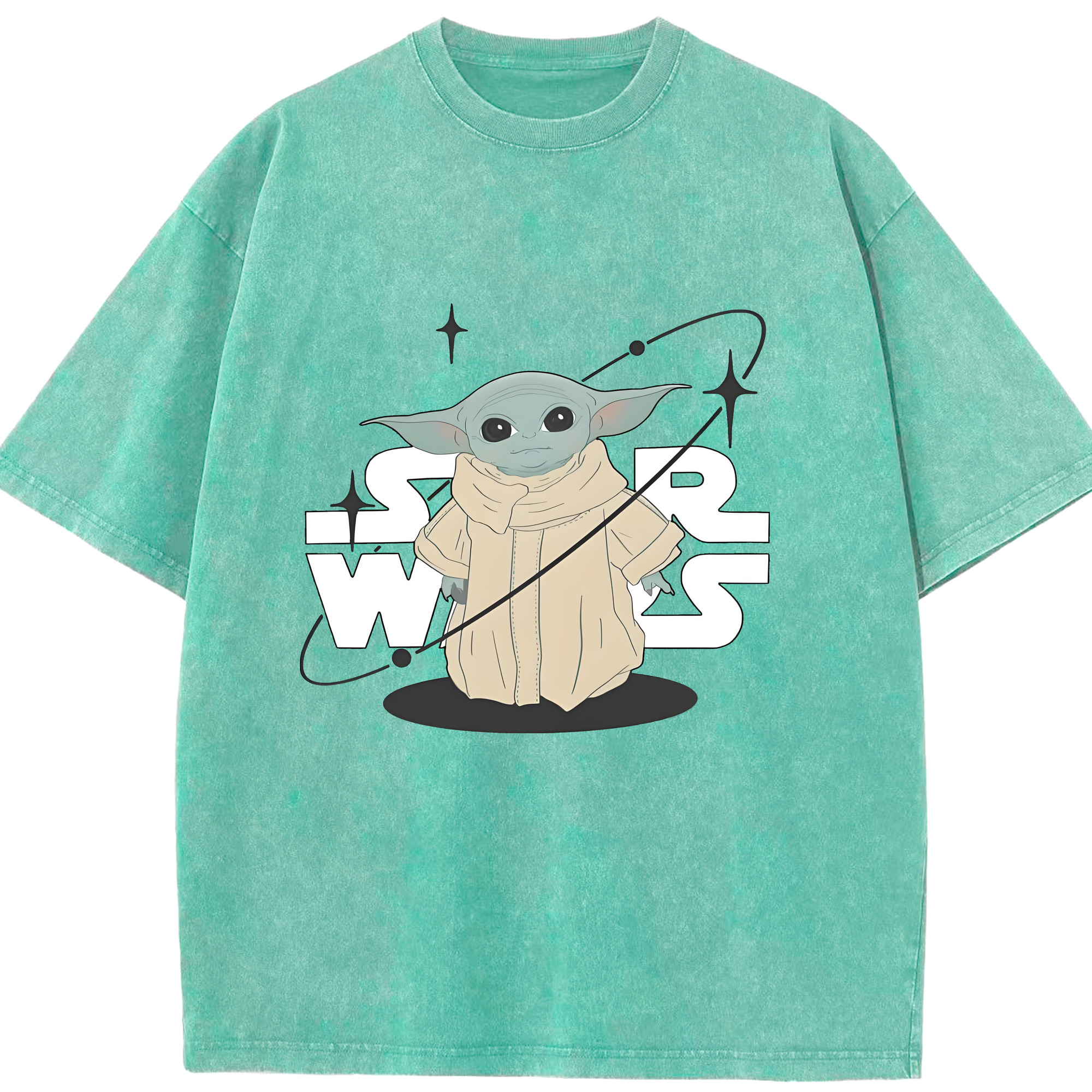 （画像用） スター・ウォーズ Star Wars 綿100% ヴィンテージ風 半袖Tシャツ（フロントプリント）